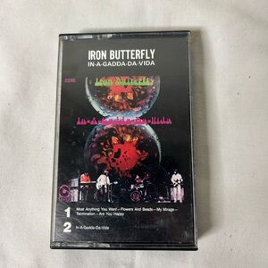 Iron Butterfly In-A-Gadda-Da-Vida Cassette Tape